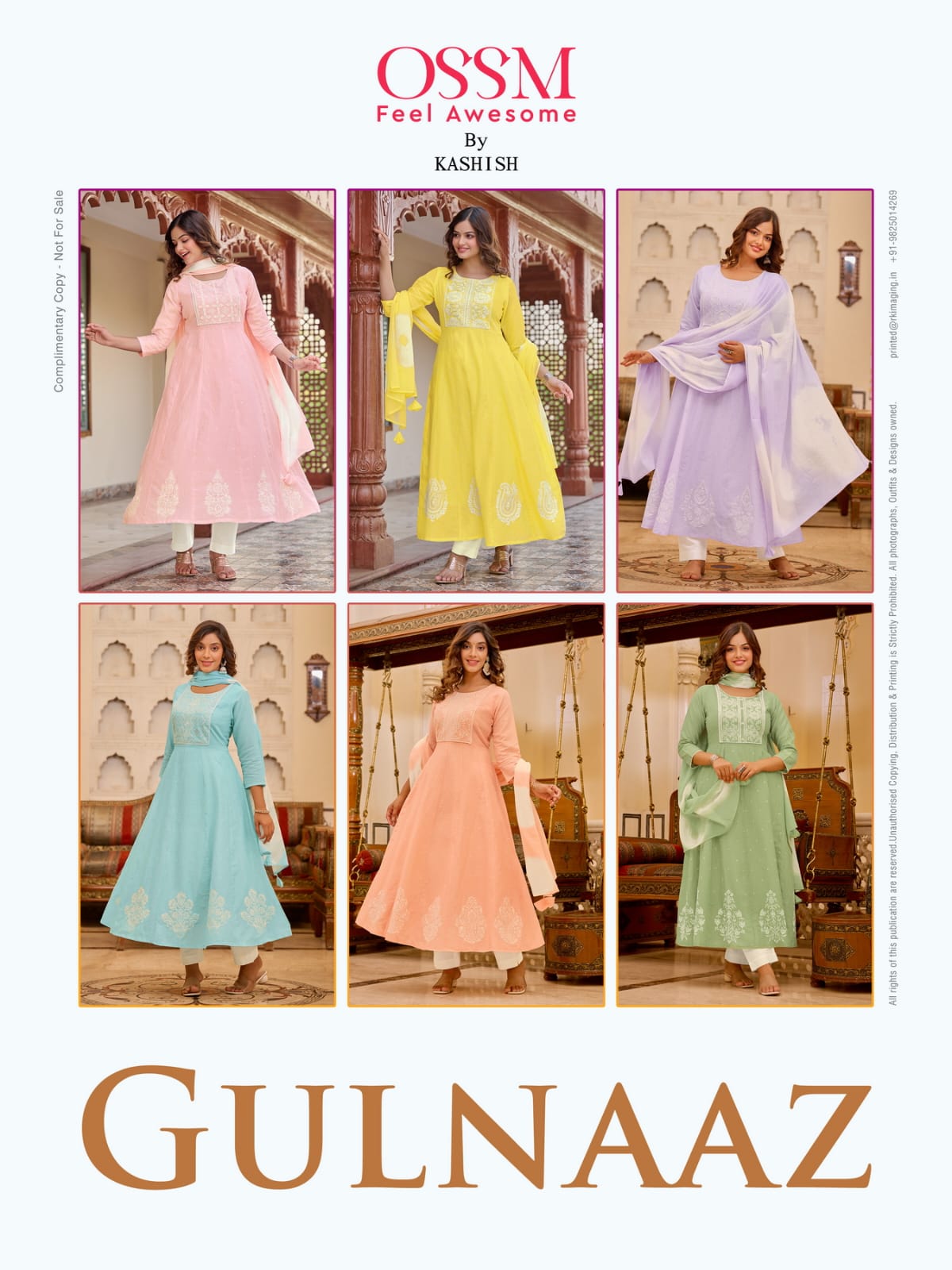 Gulnaaz By Ossm Readymade Cotton Salwar Suits Catalog